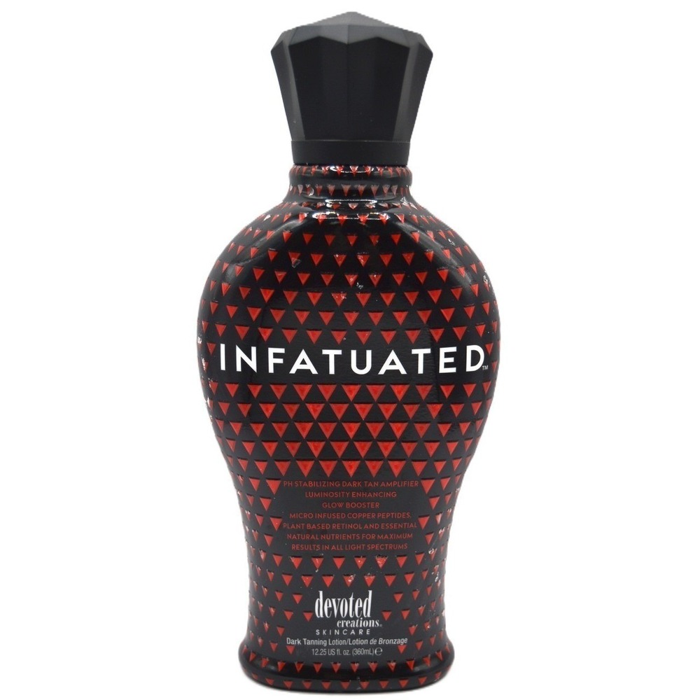 Devoted Creations Infatuated Dark Tan Amplifier Lotion Glow Booster 12.5 oz